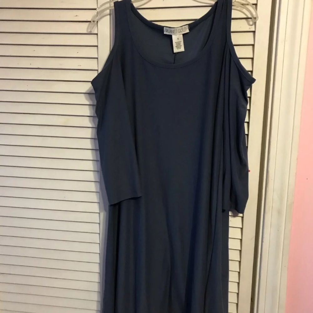 Blue dress